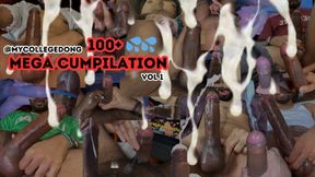 100+ Cumshoots Mega Cumpilation of MyCollegeDong