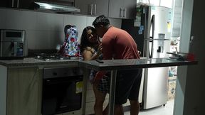 fucking jassi s delicious pussy in the kitchen