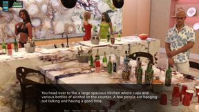 Paradise City: Married Blondes Sucking BBC at the Party - Episode 12