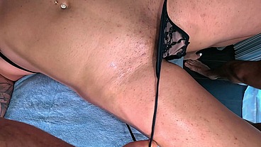 HORNY & BUSTY CHERRY DEVIVRE DP IN POV
