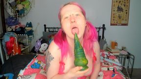 Intense Monster Dildo Orgasms