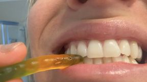 Your friend finds your vore giantess fetish shrinks and eats you gummy worm endoscopic camera POV