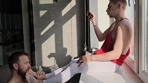 kostya kazenny bback fucks his young boyfriend daniel on a windowsill, volume 1