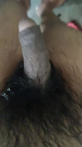 My big dick take shower  and also participate in mastrubation compitition I was teaching how to do masturbation one handed