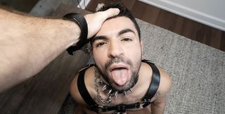 POV pleasure session with subby slut Ian Greene