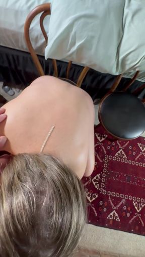 Hot Mature Wife Bonemaiden knows how to please her man   Clip 1