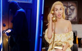 A Thief, or Her Stepson - Who Wouldn't Fuck Aaliyah Love's Pussy and Natural Tits?