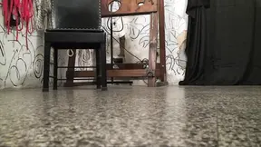 Kinky mistress torments her sub's pussy and tits