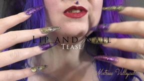 Lip and Nail Tease (wmv)