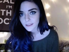 Tattoed Amateur Webcam Girl Hot Dildo Action Masturbation