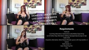 Domestic Discipline: Unleash Your Inner Kink with Mommy's Household Tools