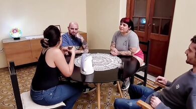 Verified Amateur Latina Pareja Swinger Destroyed Gushing Cum Swap Kiss