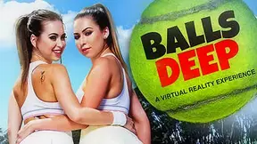 Balls Deep VR Porn starring Riley Reid and Melissa Moore - NaughtyAmericaVR