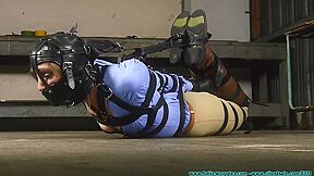 Strict Hogtie With Restraints