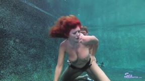 Horny Mature Babe Fucked Underwater With Andi James