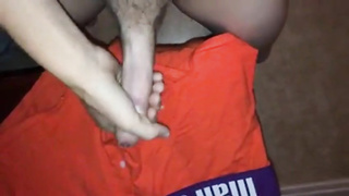 CUM on my boxers 2