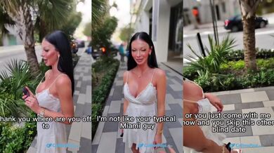 She begged that thick Australian cock in public