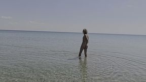 just for you, some more from the beach, shemale nudist encounter and tease