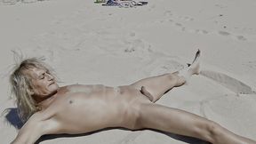 just for you, some more from the beach, shemale nudist encounter and tease