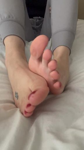 Red Hot Toes Dancing ❤️