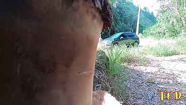 Diretor Fabio Silva é flagrado fodendo atriz durante a passagem do trem - Gabriela Ramos - Binho Ted