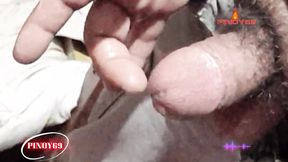 Horny and Alone Stroking My Thick Cock Until I Explode