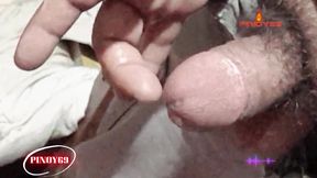 Horny and Alone Stroking My Thick Cock Until I Explode