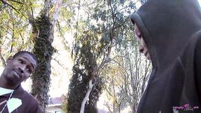 Blonde babe turns heads on feet as she takes it off in a sexual frenzy