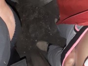 My neighbor and I masturbate in the toilet at night until orgasm - IkaSmokS