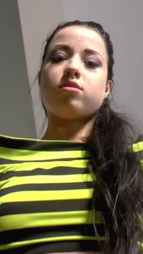 Perfect model Taissia Shanti has sex in a gym   Clip 1