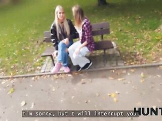 HUNT4K. Zlata Shine is cheating on her GF with a Large Boss