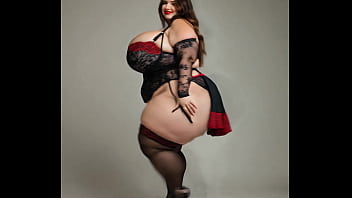BBW lingerie model preview (AI Generated)