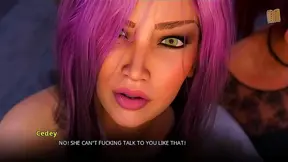 Cedey Silences Millys Taunts with Steamy 3D Hentai Encounter