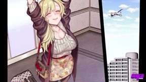 HENTAI PROS - Hot Blonde Babe Sahya Has A Dream Of A Hot Ghost Fucking Her Harder Than Her BF