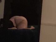 chubby trans jiggling ass