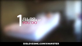 Sislovesme - bribed my step-sis into hardcore