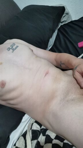 Me letting loose on my stomach