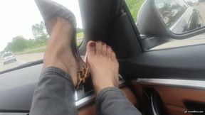 on the highway with Louboutins and without HD mp4 1920x1080