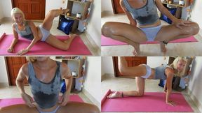 SWEATY Workout BUTT Lifting And PEE Pants