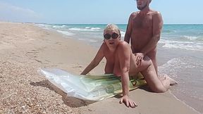 Again Fuck Stepmom On The Beach
