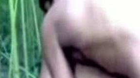 Fucking my friend's Indian wife outside the village in bushes