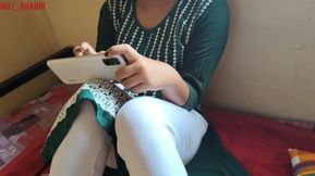 Desi Village Stepsister Want Sex by Stepbrother's Big Cock , Hindi audio Dirty talk xxx video