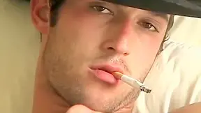 Big Smoker Cowboy Cody Wanking His Hard Throbbing Cock