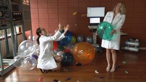 Akira and Olivia Clear the Laboratory of Unauthorized Balloons (MP4 - 720p)