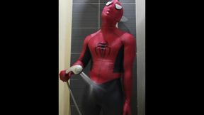 SpiderSlut Cums in the shower