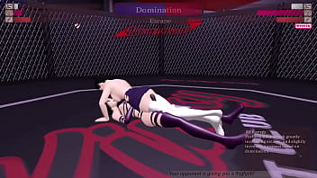 Layla &quot_the Gotthic&quot_ dominates her way all to the top [Round 3 - Kinky Fight Club]