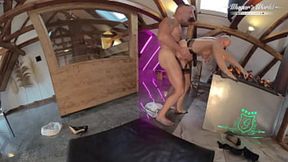 Busty blonde EXPERIENCED ONE Kim Golden gets fucked and creampied