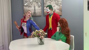 joker dirty anal fucked harley queen and poison ivy flx025