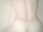 Cojida casera a 4 patas con sexy teen con colitas y vagina bien mojada!