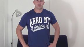 Muscular, Uncut Nikko Alexander Jacks Off